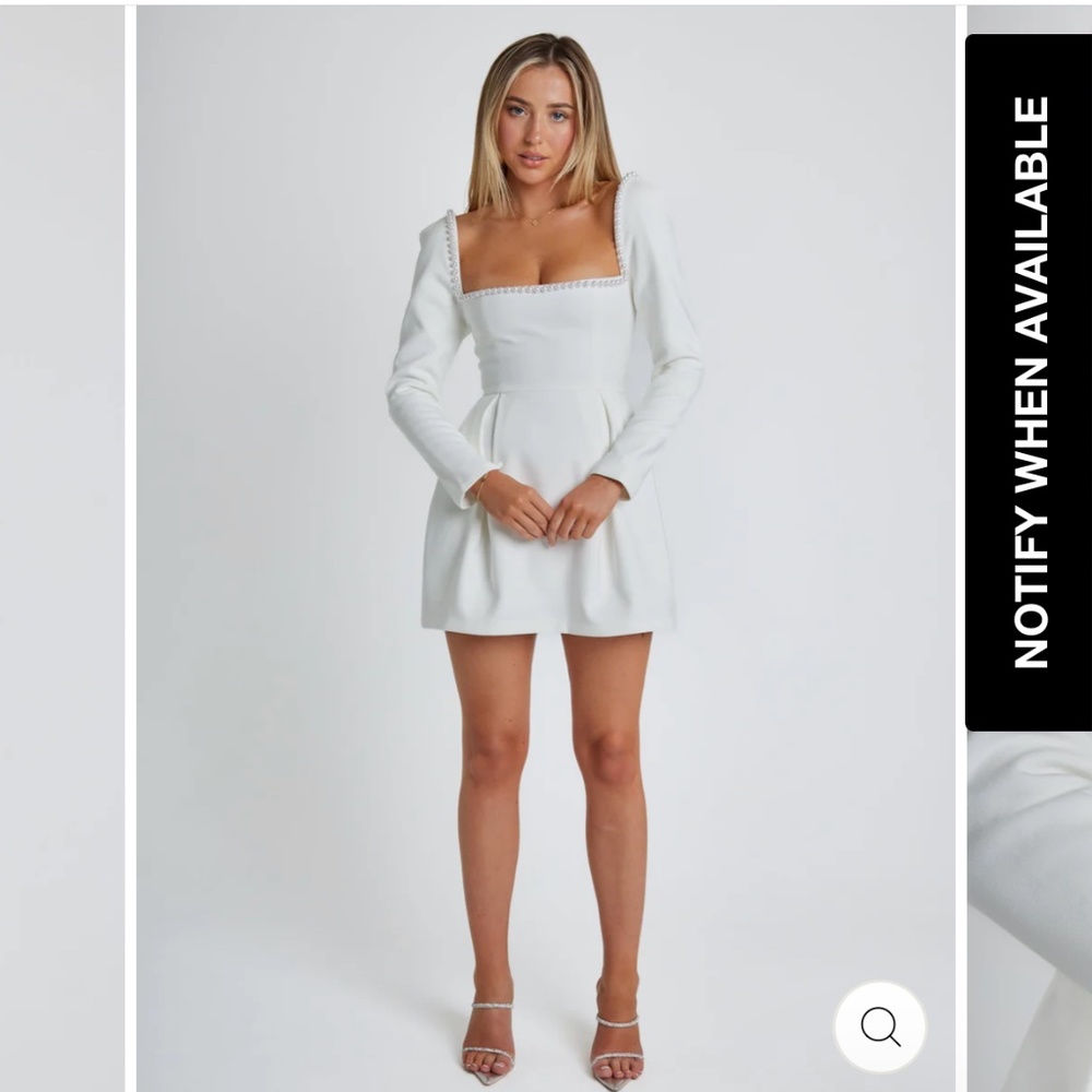Odd Muse Pearl Dress White XXL